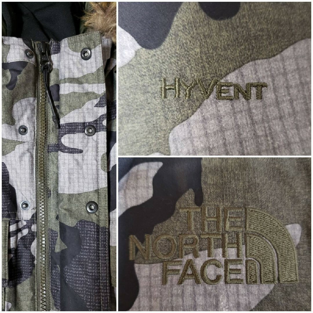 希少!THE NORTH FACE  カモフラ ダウンジャケット メンズS