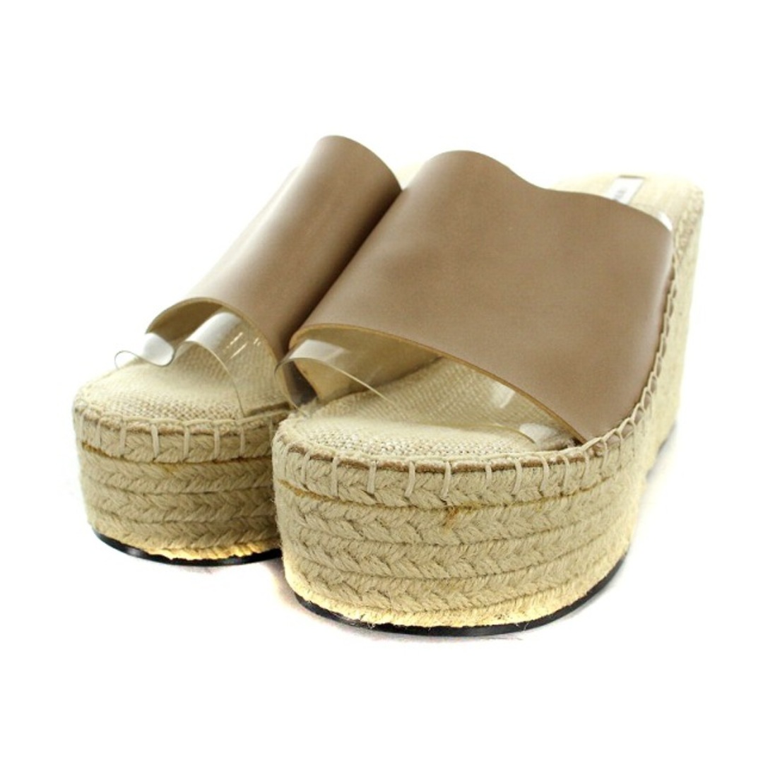 アメリヴィンテージ　Ameri　WAVE TOE SANDAL　ベージュL