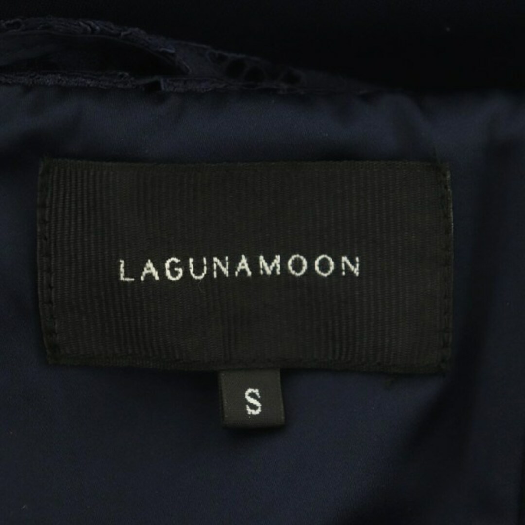 LagunaMoon(ラグナムーン)のラグナムーン LADYラッフルリボンタイトドレス ワンピース ロング S レディースのワンピース(ロングワンピース/マキシワンピース)の商品写真