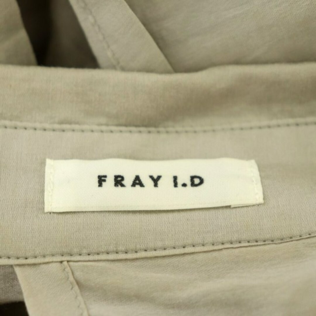 FRAY I.D(フレイアイディー)のフレイアイディー 21SS バックスリットシアーシャツ ブラウス 長袖 F レディースのトップス(シャツ/ブラウス(長袖/七分))の商品写真