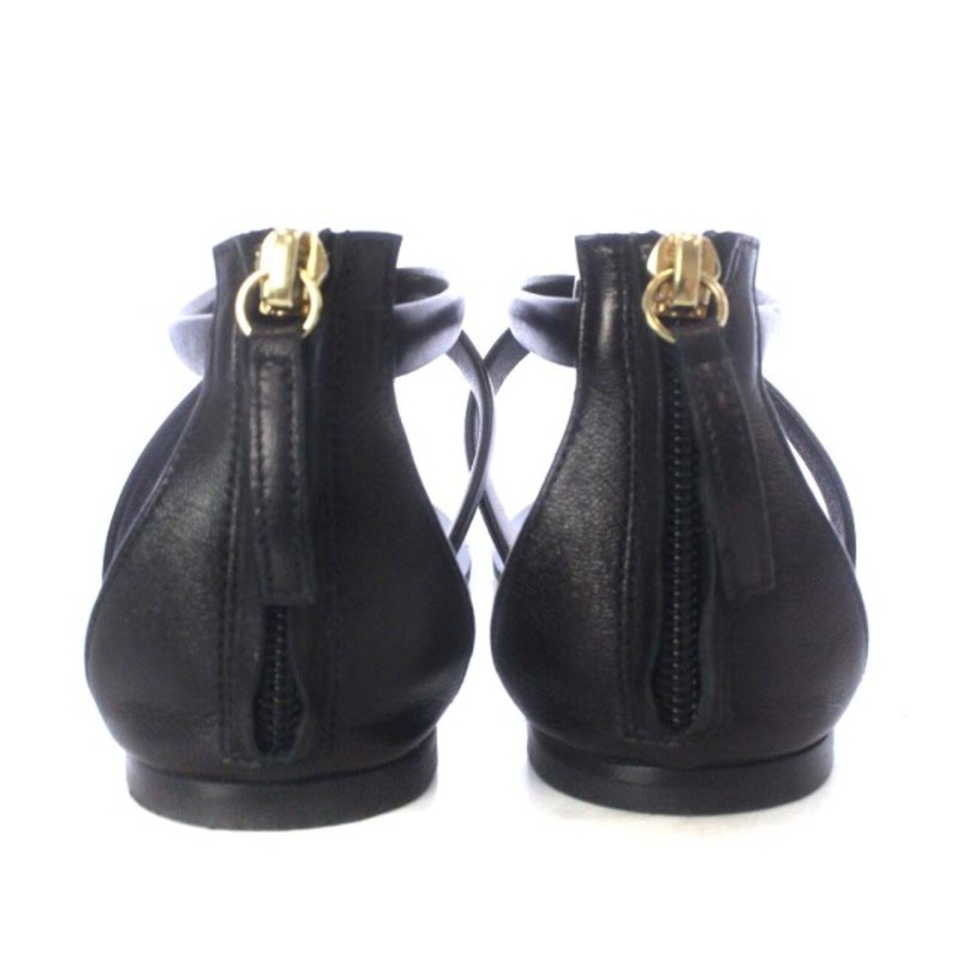VICINI(ヴィチーニ)のヴィッチーニ ドゥーズィエムクラス取扱い STRAP SANDAL 38 黒 レディースの靴/シューズ(サンダル)の商品写真