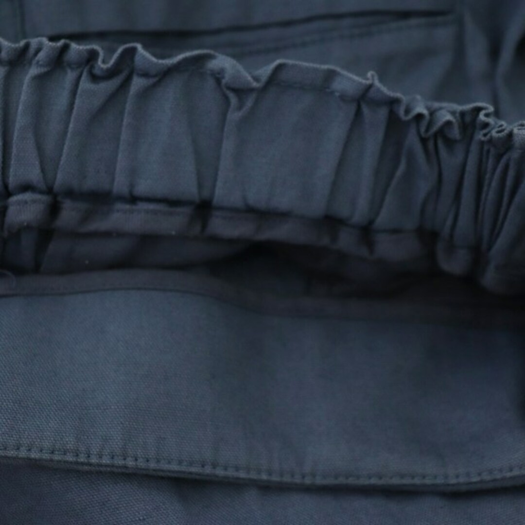 IENA(イエナ)のイエナ 21SS コットンリネンオックスワイドパンツ コットン混 36 青 レディースのパンツ(その他)の商品写真