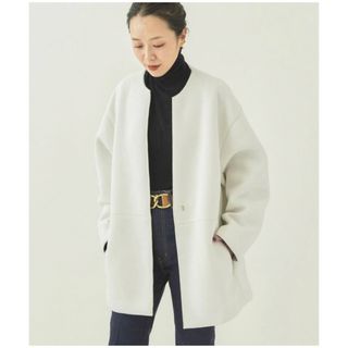 Plage - 大幅値下げ☆スポンジクルーネックコートの通販 by はに's