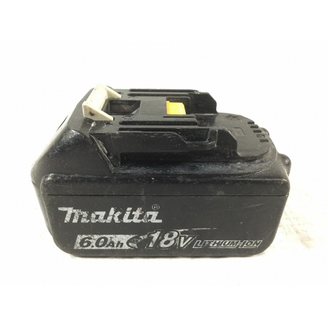 ☆比較的綺麗です☆makita マキタ 18V 6.0Ah 残量表示付き 純正 リチウムイオンバッテリー BL1860B 急速充電器 DC18RC 63788