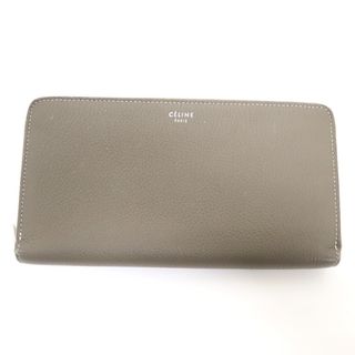 セリーヌ(celine)の【CELINE】セリーヌ 長財布 F GA 1187 グレーxイエロー/tm07532ik(財布)