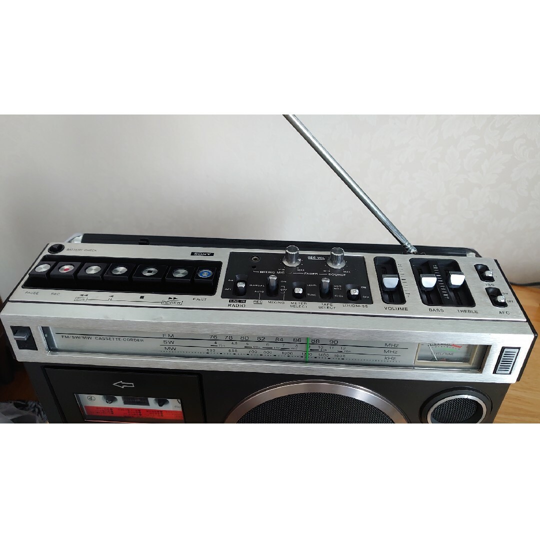 SONY CF-1980Ⅱ スタジオ1980マーク2 昭和レトロ ジャンク品