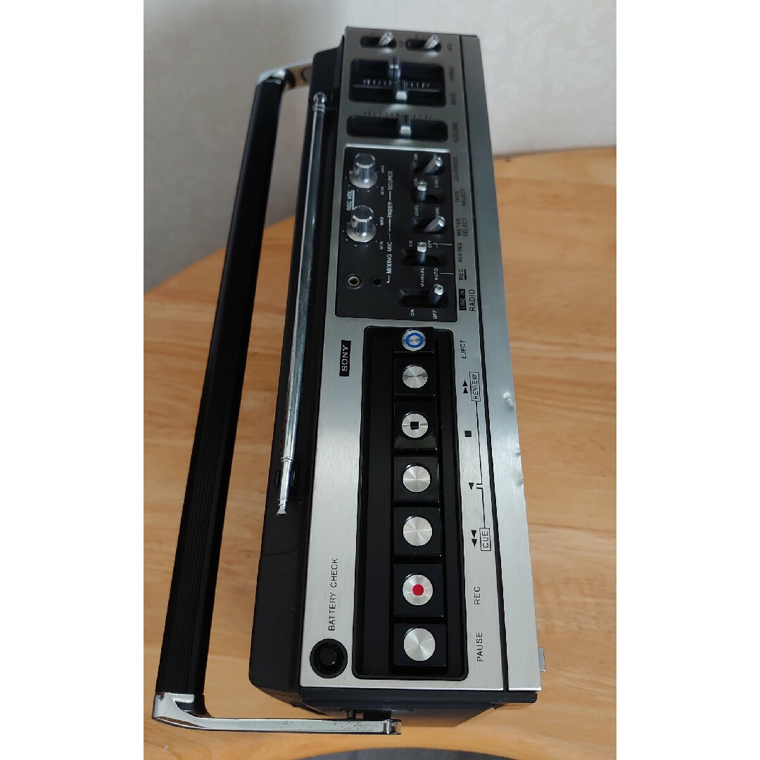 SONY CF-1980Ⅱ スタジオ1980マーク2 昭和レトロ ジャンク品