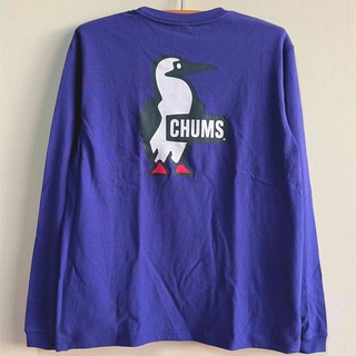 チャムス(CHUMS)の新品　CHUMS Booby ロングTシャツ　チャムス  pum(Tシャツ/カットソー(七分/長袖))
