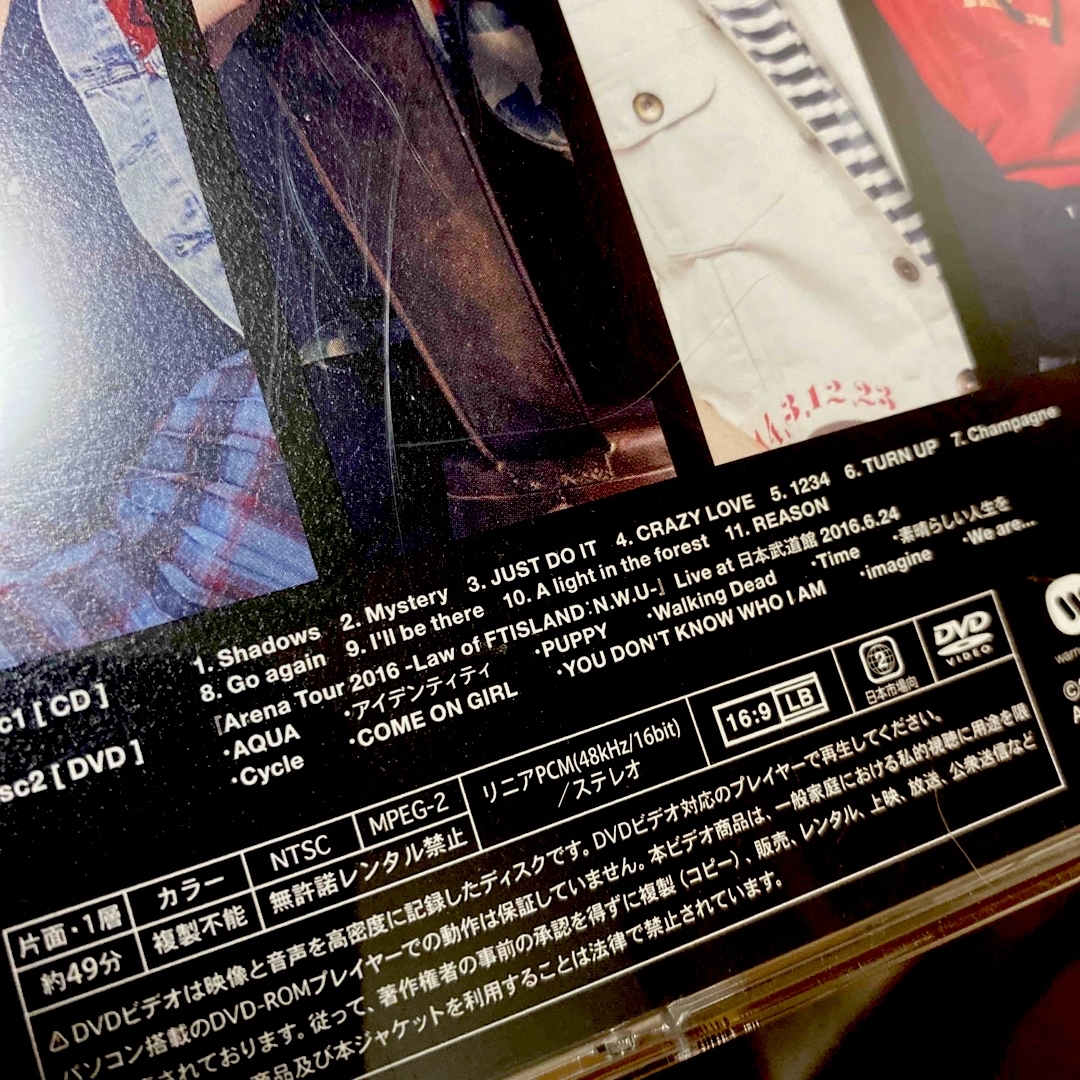 FTISLAND(エフティーアイランド)のFTISLAND  album（DVD付）［UNITED SHADOWS］ エンタメ/ホビーのCD(K-POP/アジア)の商品写真