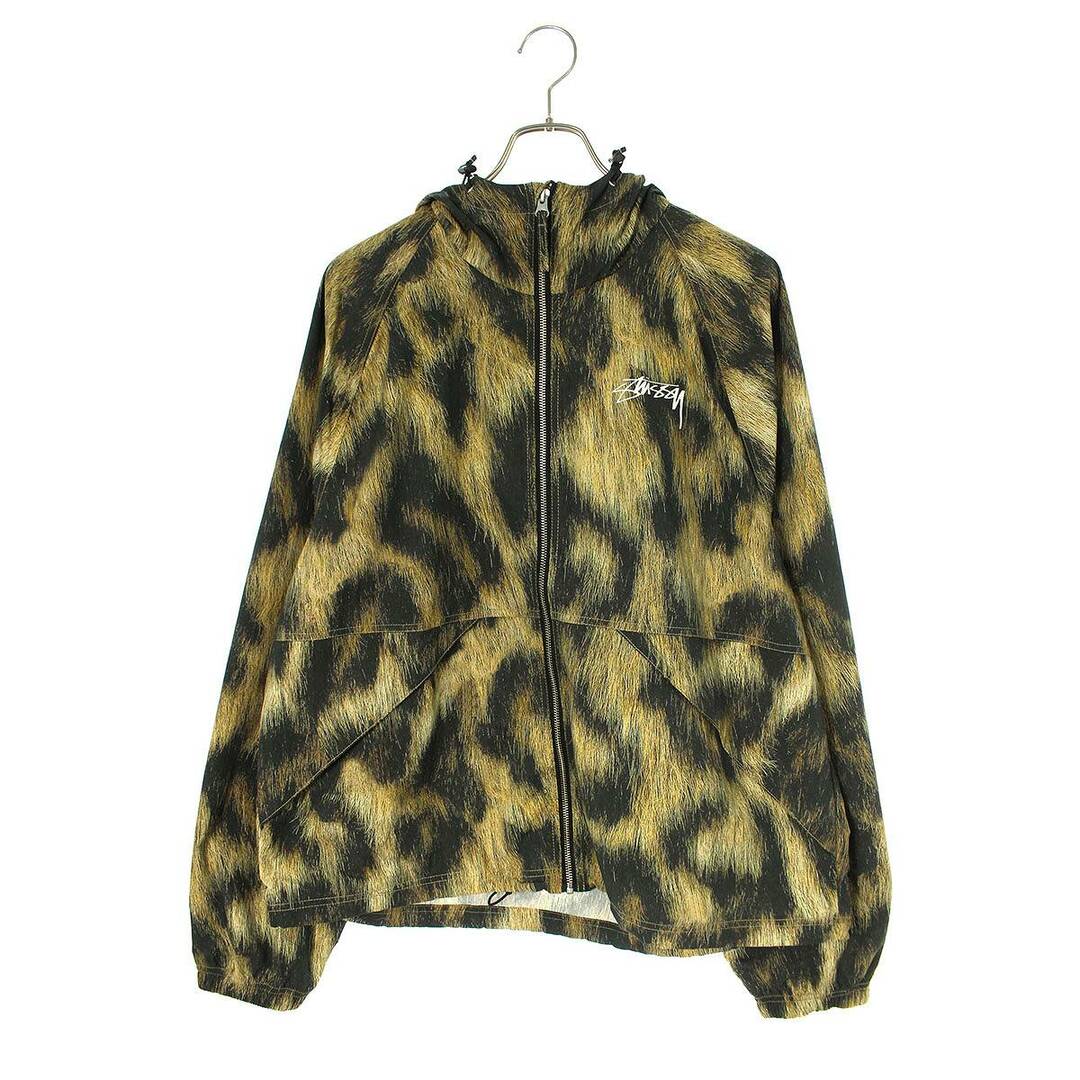 STUSSY   ステューシー AW BEACH SHELL FUR PRINT バックロゴファー