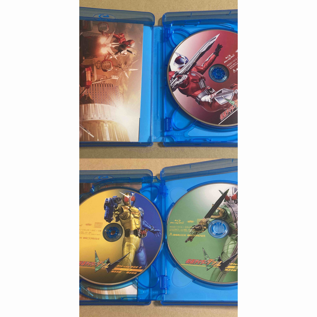 BD 仮面ライダーW ダブル Blu-rayBOX 全3巻 全巻セットの通販 by ねる