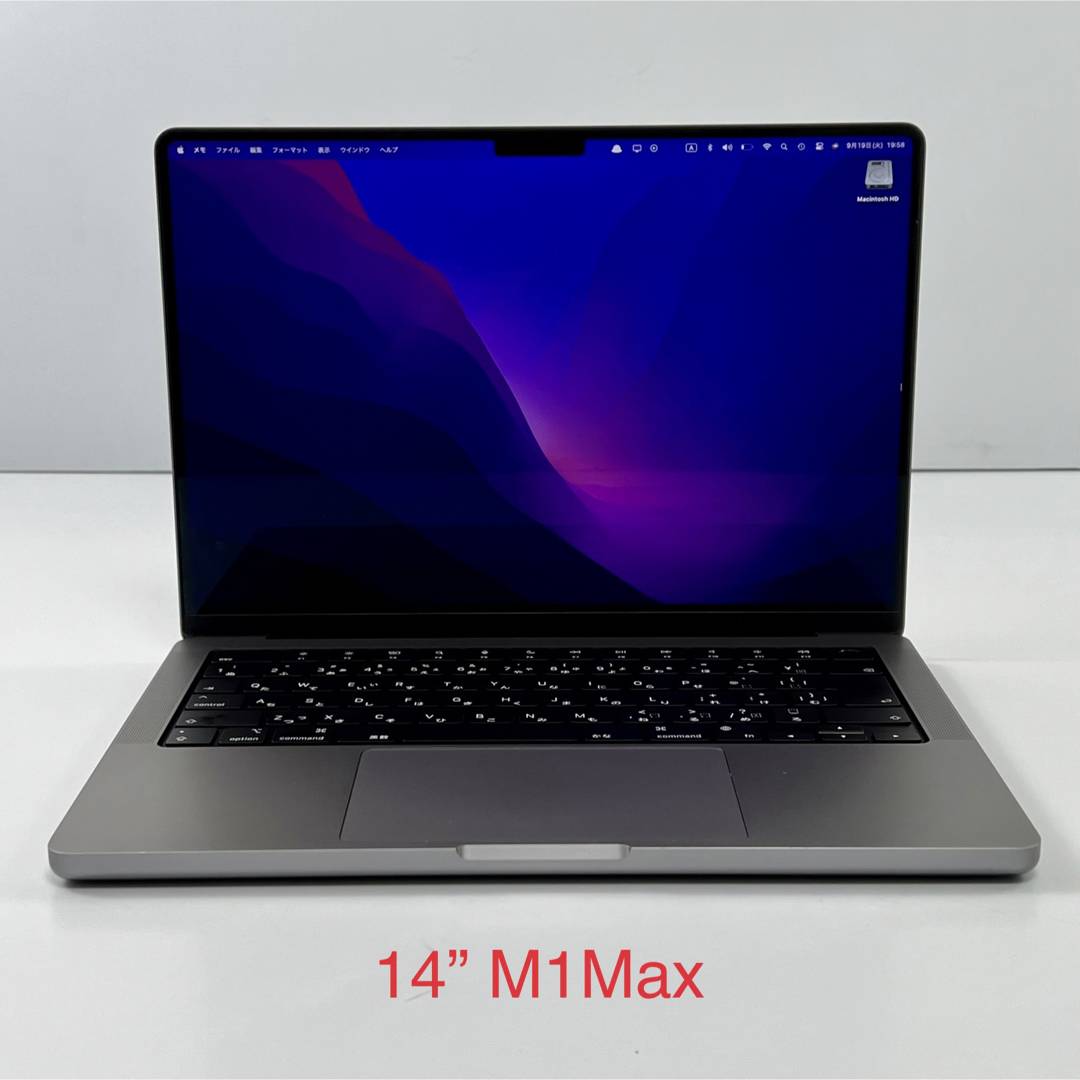 M1 Max 14インチ MacBook Pro 32GB スペースグレー