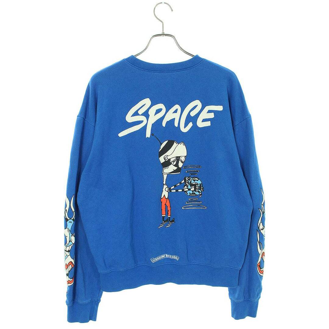 クロムハーツ PPO SPACE SWTSHRT L MATTY BOYバックプリントスウェット メンズ L クロムハーツ MATTY BOYバックプリントスウェット L