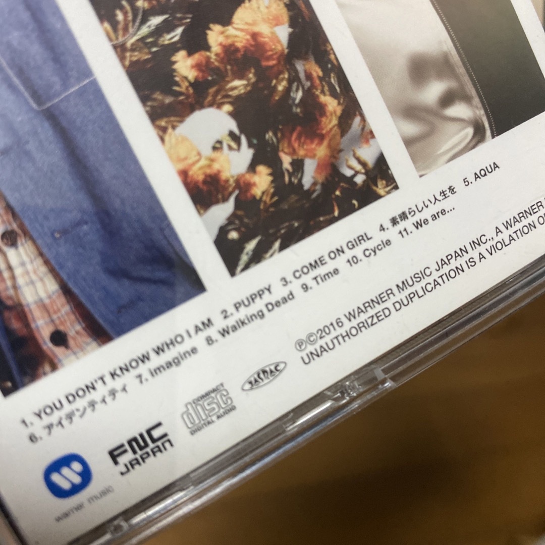FTISLAND(エフティーアイランド)のFTISLAND 2018 album［N.W.U］トレカ3枚付き エンタメ/ホビーのCD(K-POP/アジア)の商品写真