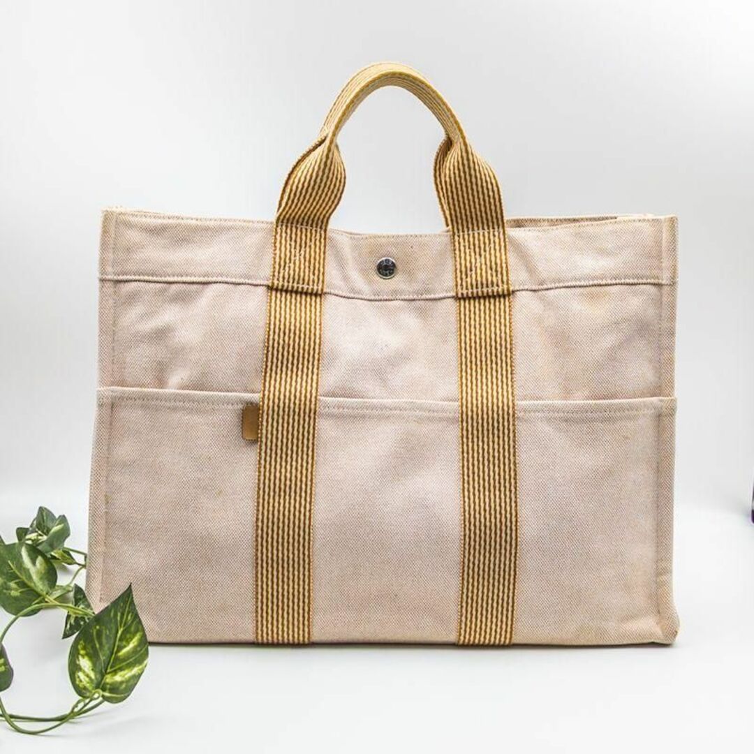 Hermes - エルメス ニューフールトゥ MM トートバッグ オレンジ