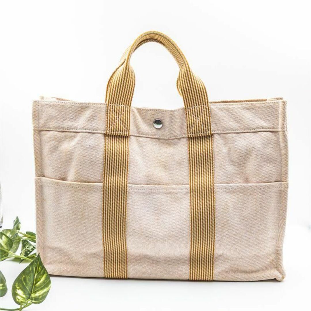 Hermes - エルメス ニューフールトゥ MM トートバッグ オレンジ