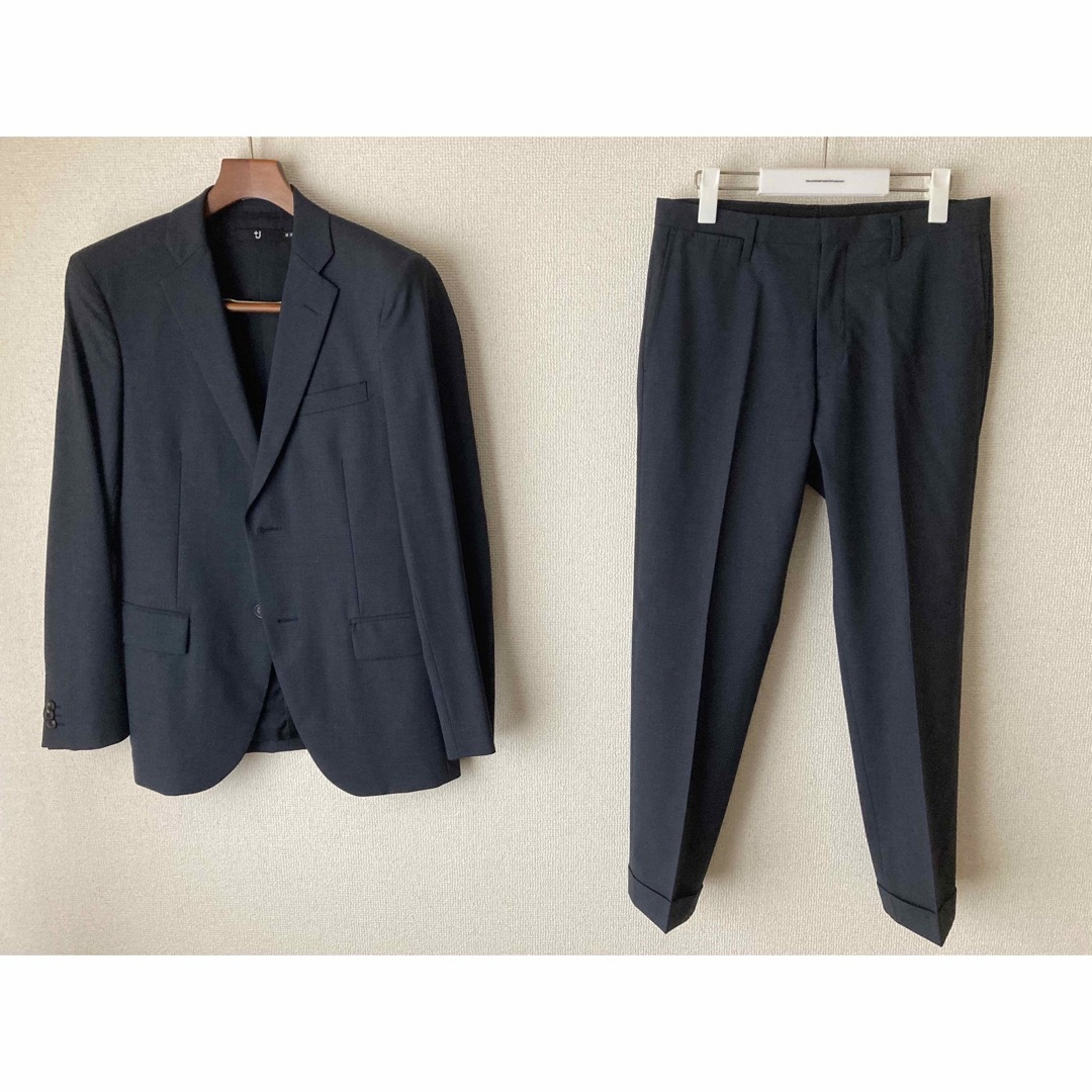UNIQLO - UNIQLO +J 初期セットアップ ネイビーの通販 by moca's UNIQLO - UNIQLO +J 初期セットアップ ネイビーの通販 by moca's