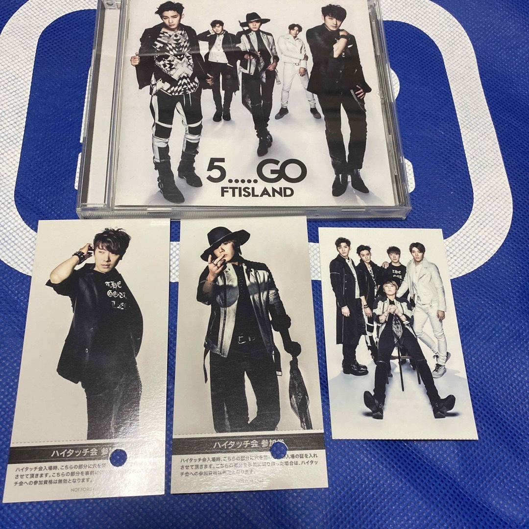 FTISLAND(エフティーアイランド)のFTISLAND 2015 album［5.....GO］トレカ3枚付き エンタメ/ホビーのCD(K-POP/アジア)の商品写真