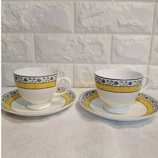 ウェッジウッド(WEDGWOOD)のウエッジウッドミストラル•カップ＆ソーサー2客(食器)