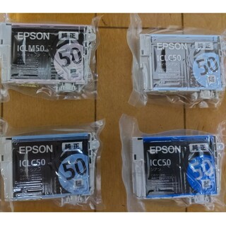 エプソン(EPSON)のEPSON IC6CL50 純正インクカートリッジ(PC周辺機器)