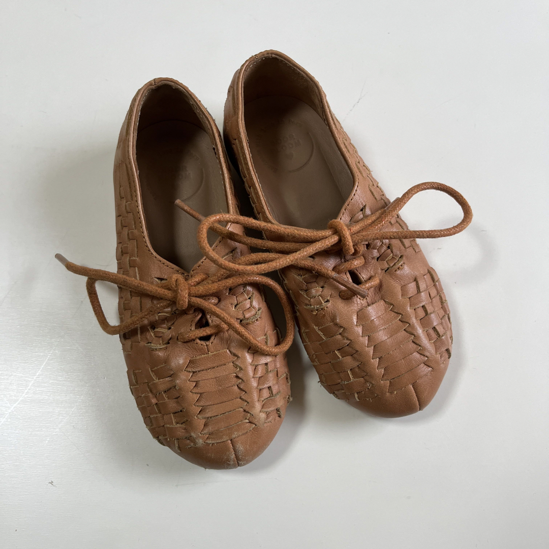 SOOR PLOOM(ソーアプルーム)のSOOR  PLOOM huarache lace up shoes 26 キッズ/ベビー/マタニティのキッズ靴/シューズ(15cm~)(フォーマルシューズ)の商品写真