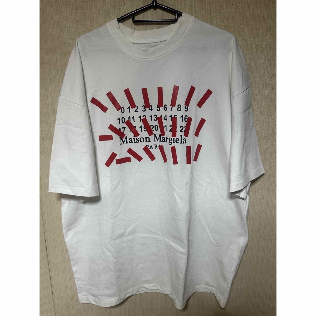 21ss 50 マルジェラ テープロゴ Tシャツ 2315