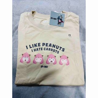 ユニクロ(UNIQLO)のアーニャ　新品Tシャツ　ユニクロ(Tシャツ(半袖/袖なし))