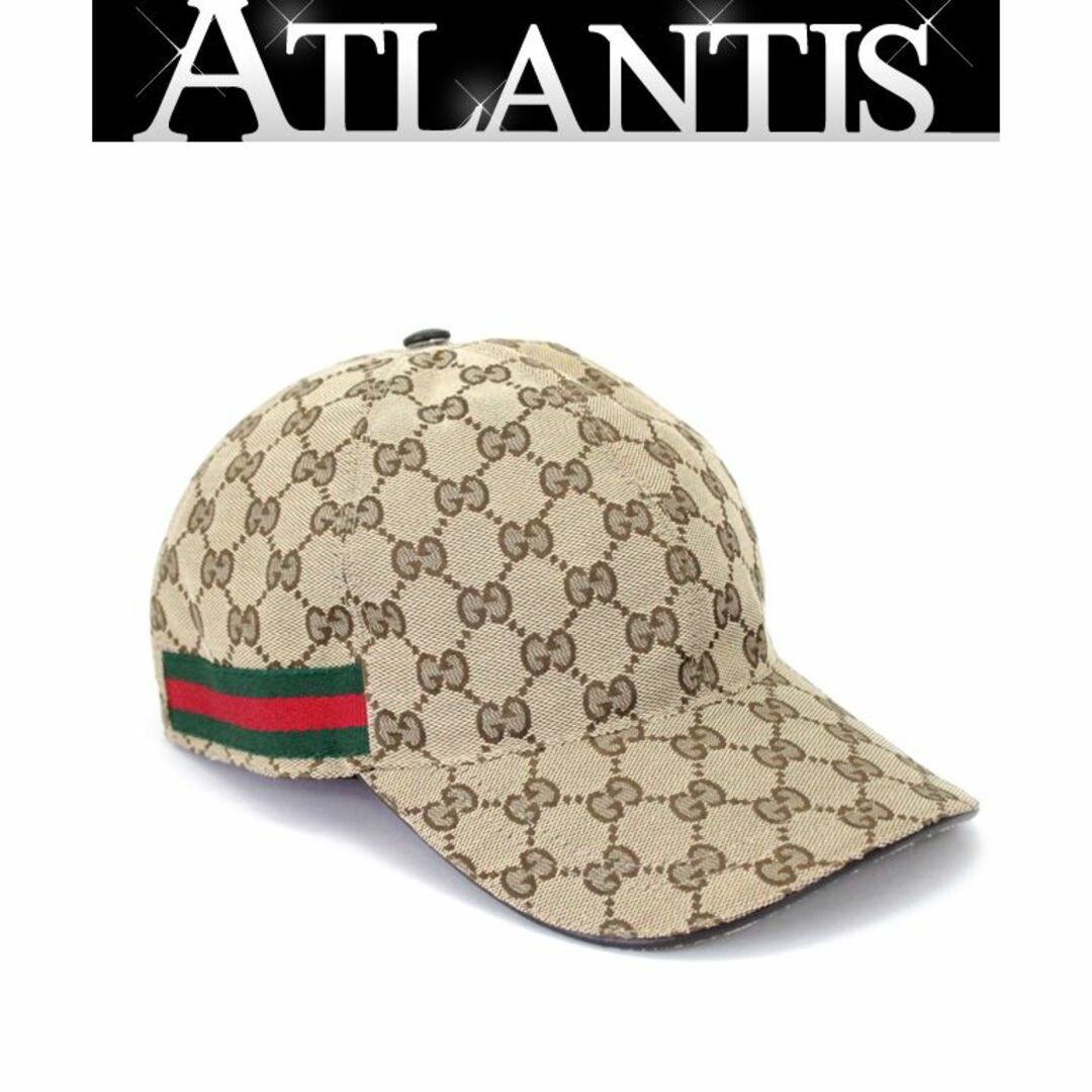 Gucci - グッチ GUCCI GG柄 ベースボールキャップ シェリーライン