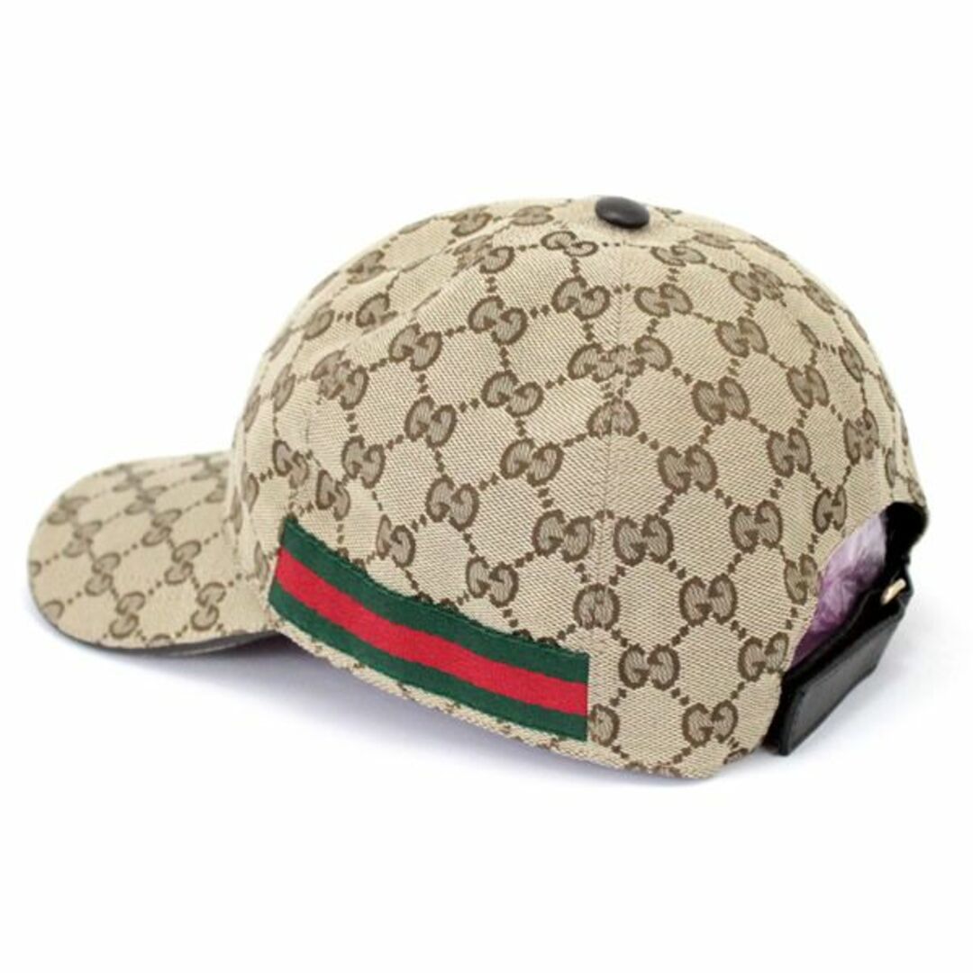 Gucci - グッチ GUCCI GG柄 ベースボールキャップ シェリーライン