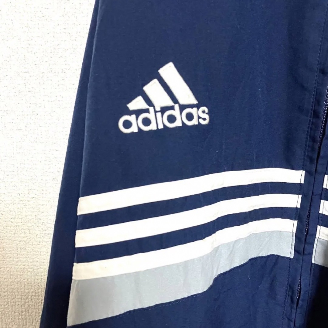 adidas(アディダス)のadidasアディダス　3ライン　フルジップアップジャケット　ラグラン　ゆるだぼ メンズのジャケット/アウター(ブルゾン)の商品写真