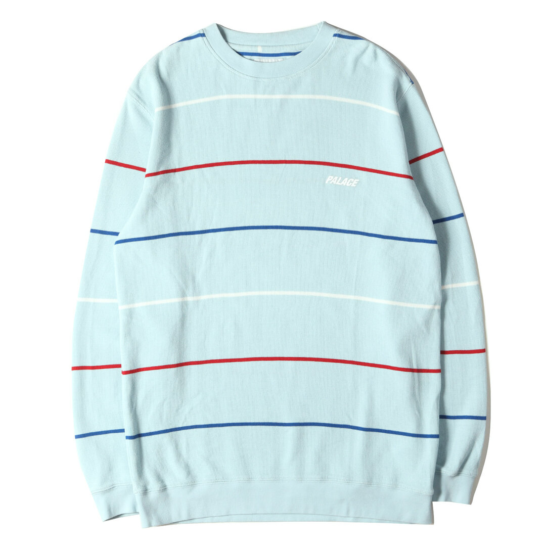 PALACE - PALACE パレス Tシャツ サイズ:XL ストライプ ワッフル