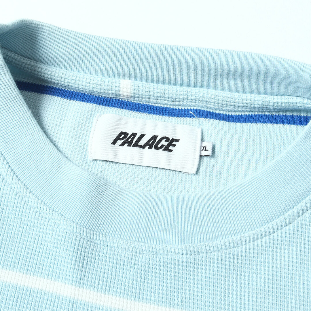 PALACE - PALACE パレス Tシャツ サイズ:XL ストライプ ワッフル
