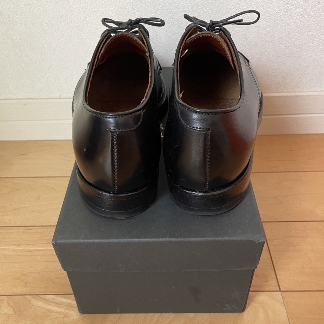 Alden(オールデン)のAlden Uチップ×コードバン ブラック サイズ7.5D 《極美品》 メンズの靴/シューズ(ドレス/ビジネス)の商品写真
