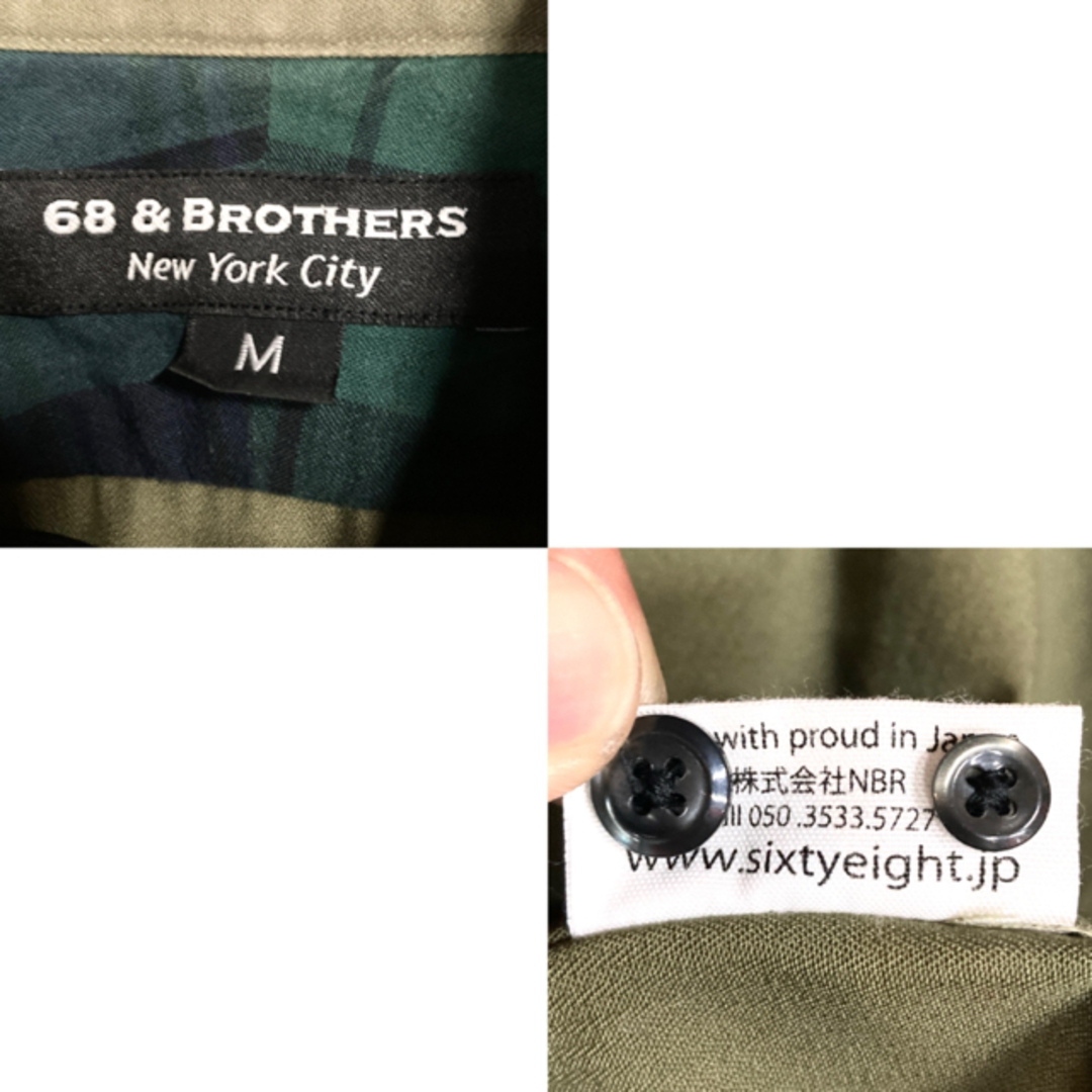 68&brothers(シックスティエイトアンドブラザーズ)の68&BROTHERS★ワークシャツ★シックスティエイト★定価15,000円 メンズのトップス(シャツ)の商品写真