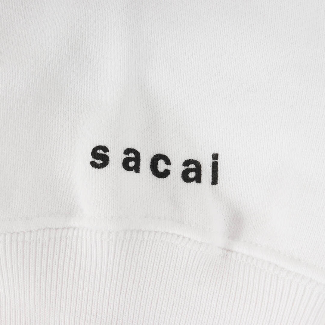 sacai kaws サカイ　カウズ　コラボ　Tシャツ　ホワイト　サイズ2