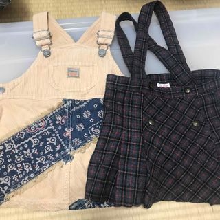 ヘインズ(Hanes)のジャンスカ　９０　2着　セット(ワンピース)