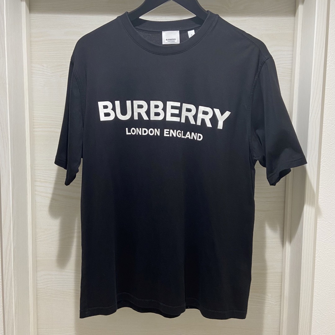 BURBERRY - BURBERRY バーバリー【美品/国内正規】ロゴクルーネック