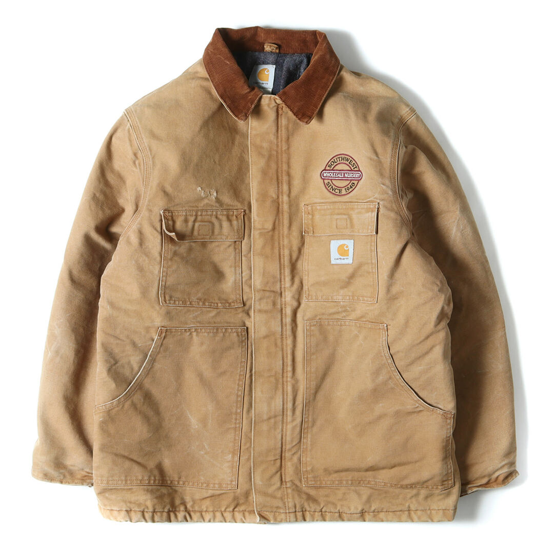 タグ付き  CarHartt （カーハート） カバーオール ブラウン 茶色 S