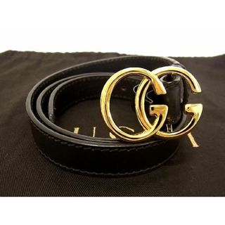 グッチ(Gucci)の■極美品■ GUCCI グッチ GGマーモント レザー ゴールド金具 ベルト 表記サイズ 42 レディース ブラウン系 AQ1307 (ベルト)