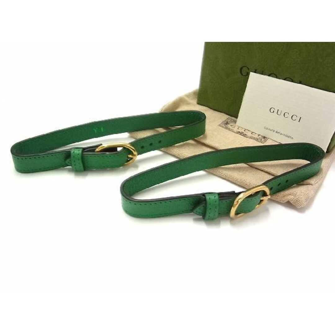 Gucci - □新品同様□ GUCCI グッチ レザー ペア チョーカー