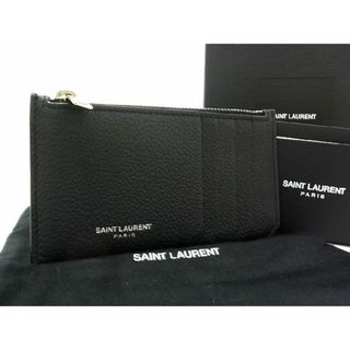 サンローラン(Saint Laurent)の■新品■未使用■ SAINT LAURENT サンローラン レザー フラグメントケース コインケース カード入れ ブラック系 CB0072(その他)