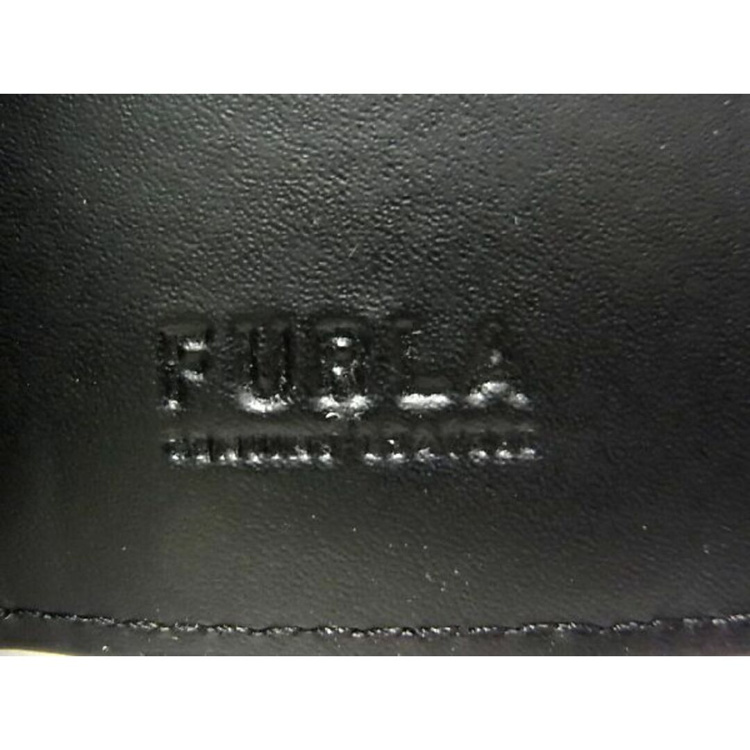 ■新品■未使用■ FURLA フルラ レザー 三つ折り 財布 ミニウォレット レディース ブラック系 BG1616