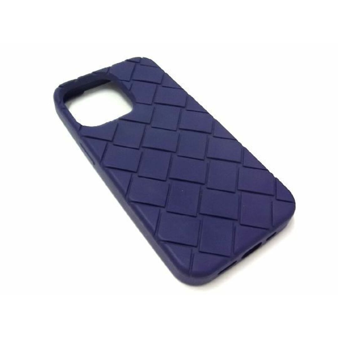 ■美品■ BOTTEGA VENETA ボッテガヴェネタ ラバー iPhone 13PRO 対応 アイフォンケース スマホケース パープル系 AP5633