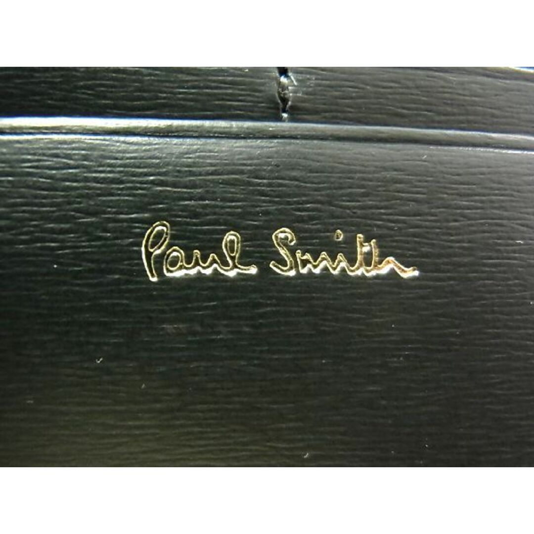 ■新品■未使用■ Paul Smith ポールスミス レザー 二つ折り 長財布 ウォレット メンズ レディース ダークグリーン系 AR4567 5