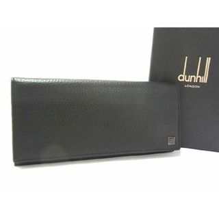 ダンヒル(Dunhill)の■新品■未使用■ dunhill ダンヒル レザー 二つ折り 長財布 ウォレット 小銭入れ 札入れ メンズ ブラック系 AR4572 (長財布)