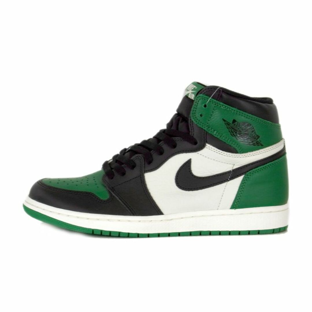 NIKE(ナイキ)のナイキ NIKE ■ 【 AIR JORDAN 1 RETRO HIGH OG Pine Green 555088 302 】 エア ジョーダン 1 レトロ ハイ パイン グリーン 2018 スニーカー メンズの靴/シューズ(スニーカー)の商品写真