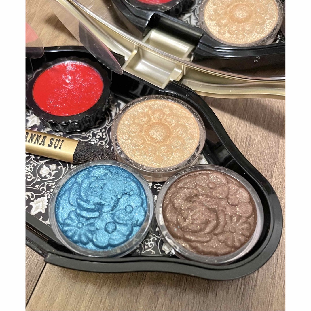 新品未使用　 ANNA SUI メイクアップパレット4 アイシャドウ　リップ