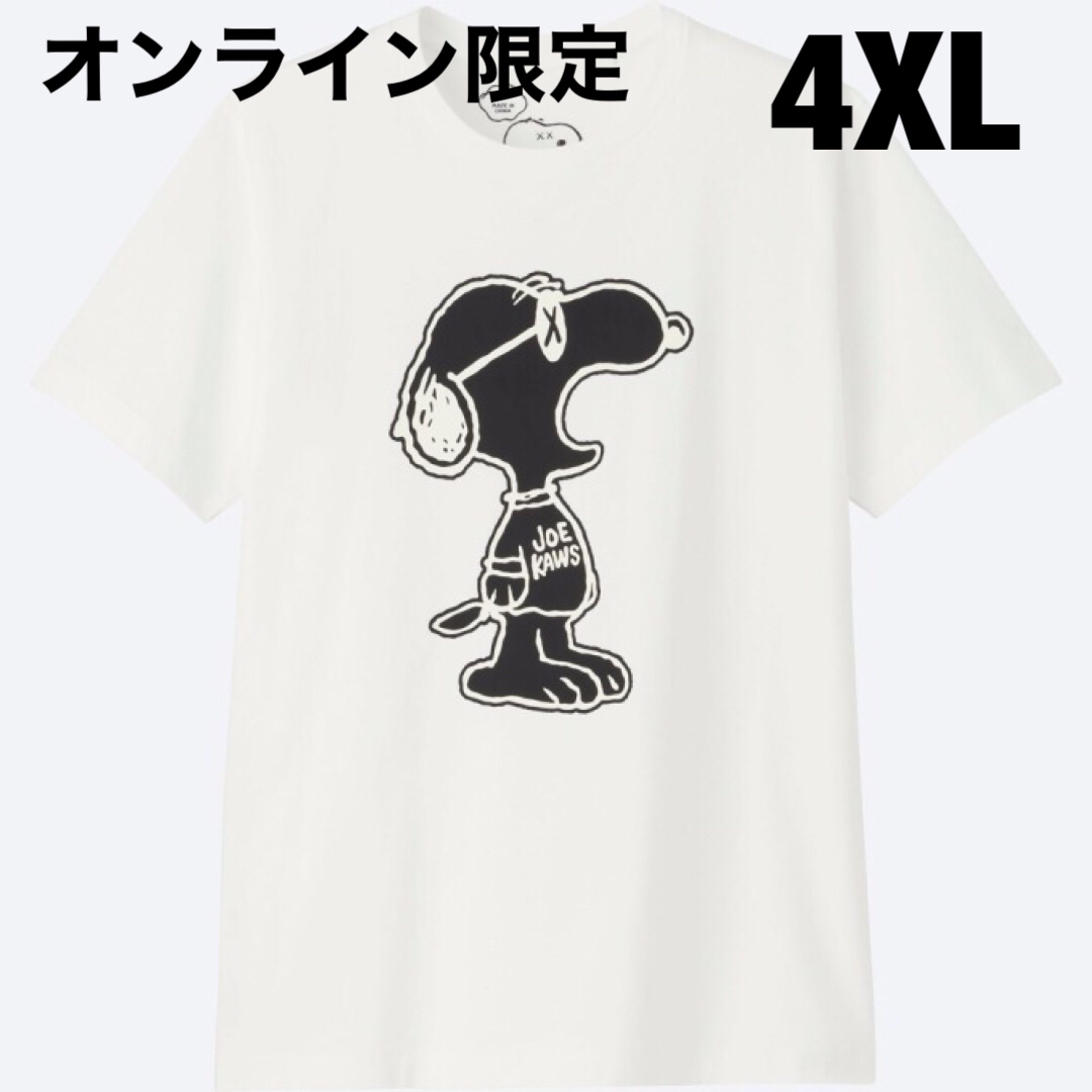 kaws peanuts Tシャツ　セサミ　オンライン限定　4xl
