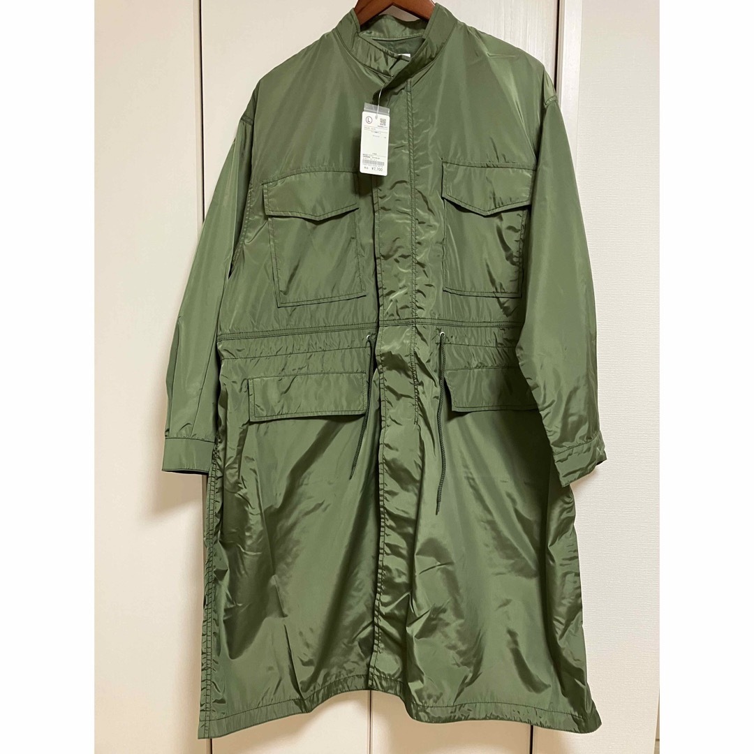 coen - 新品 タグ付 ミリタリーコート コーエン ロングコート ガス