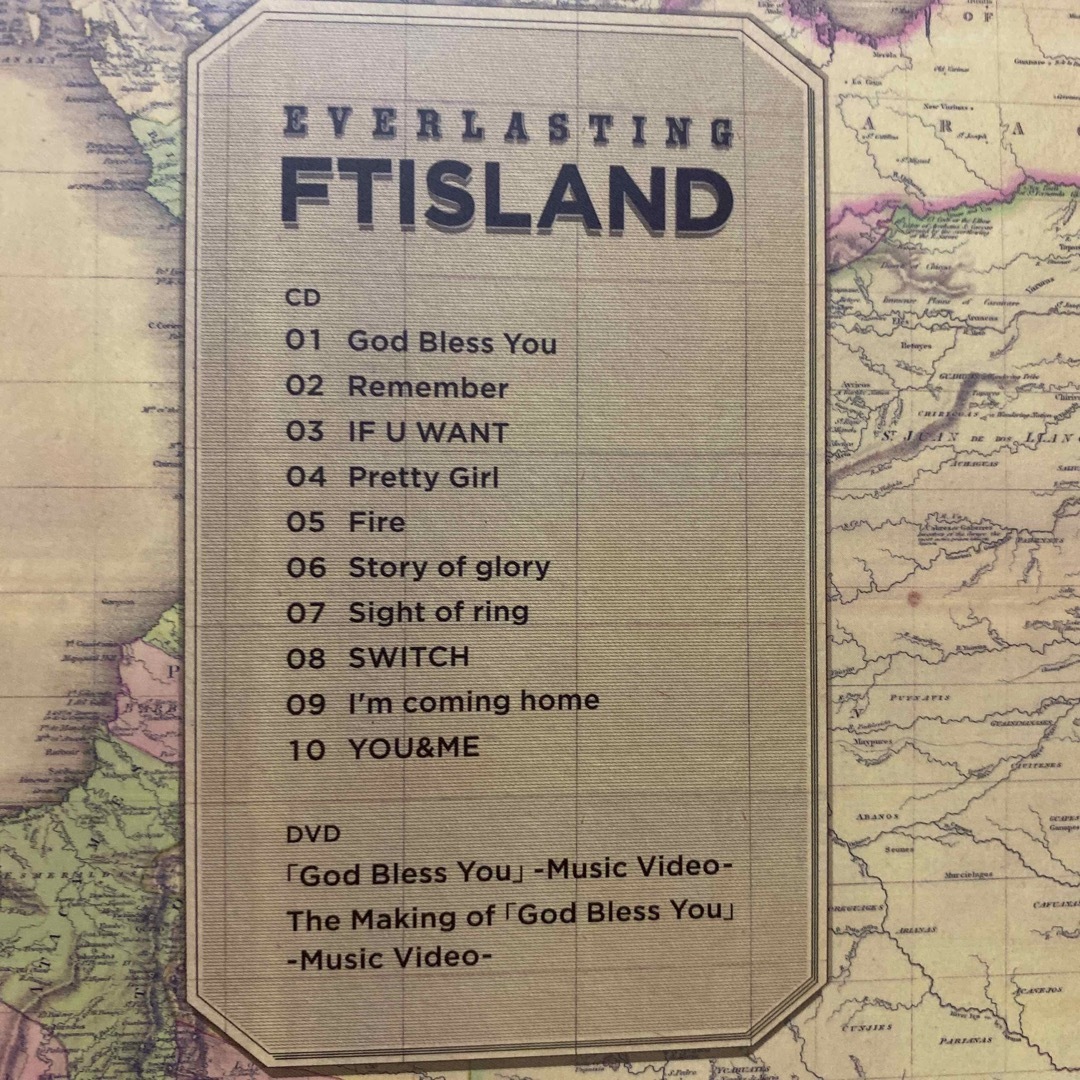 FTISLAND(エフティーアイランド)のFTISLAND 2019 ［EVERLASTING］初回限定版（DVD付） エンタメ/ホビーのCD(K-POP/アジア)の商品写真